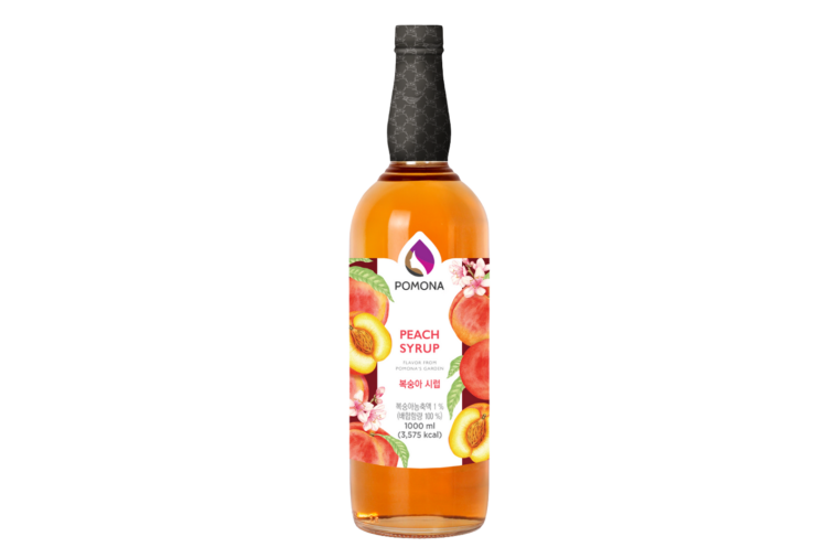 Pomona Peach Syrup 1000ml