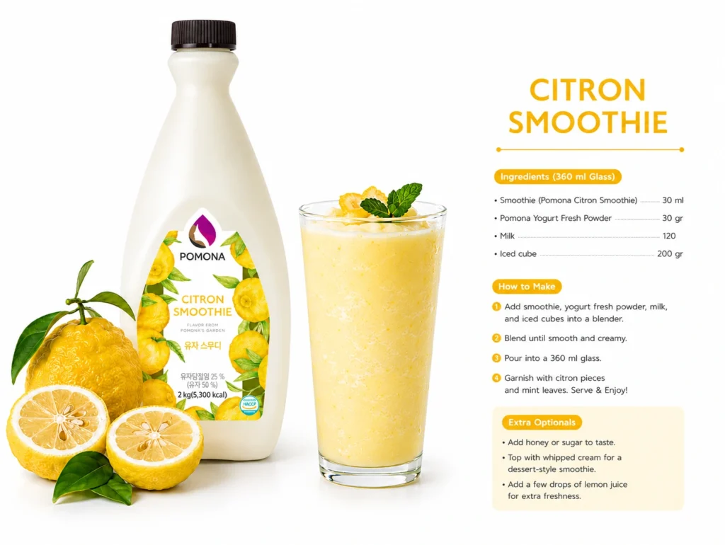 Citron Smoothie Recipe by coffee glory