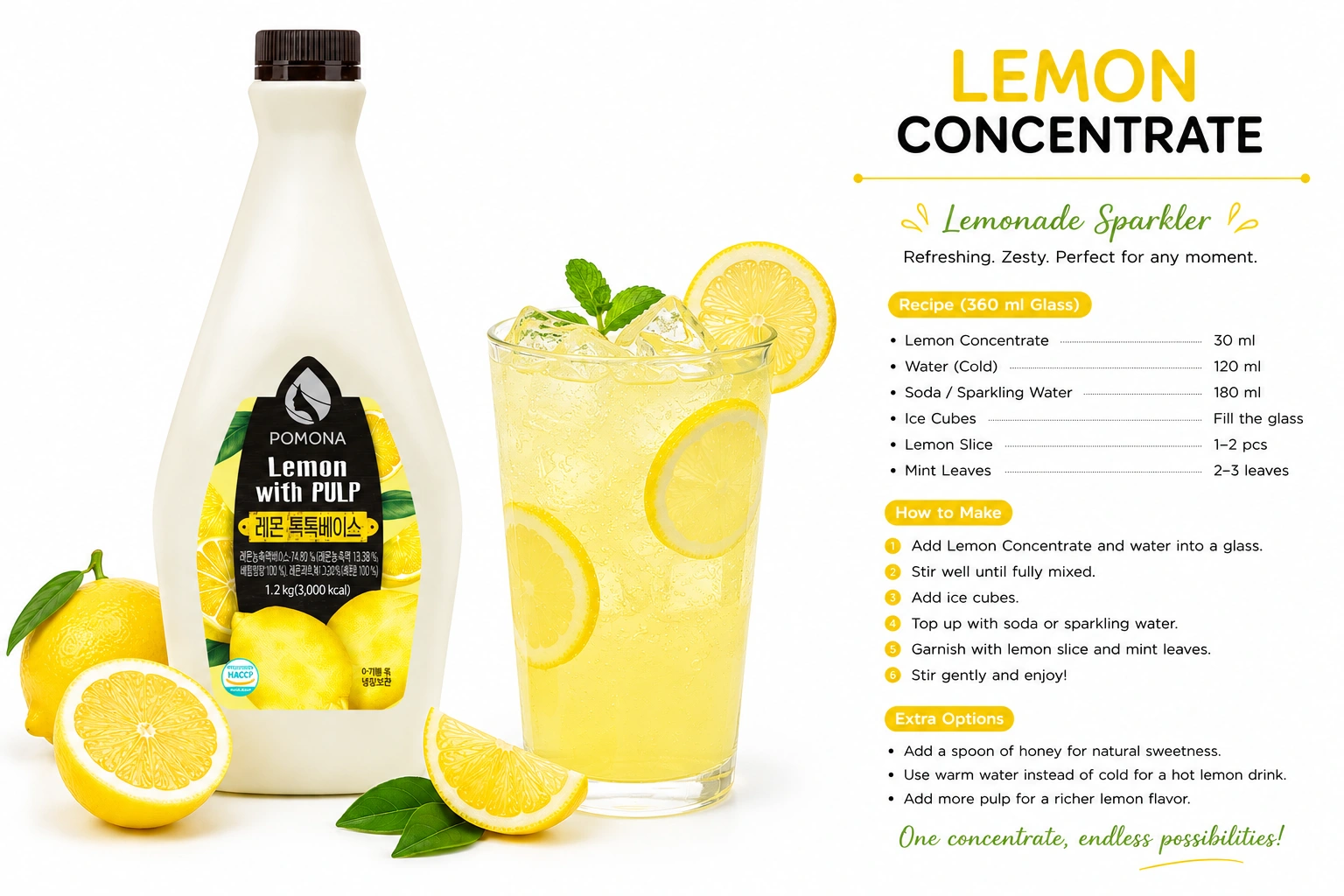 Lemon Concentrate Recipe