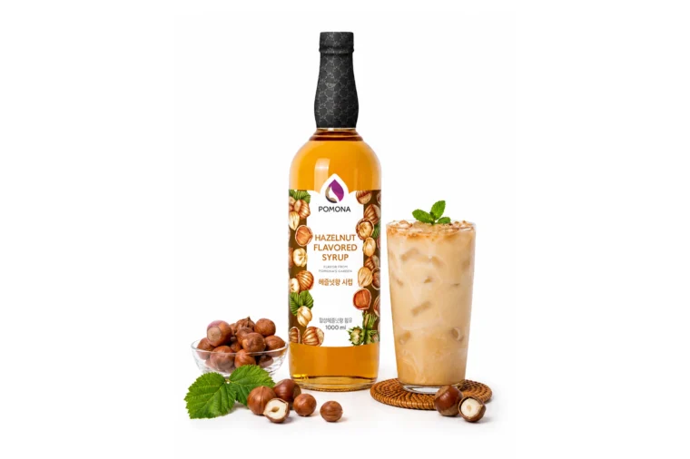 Pomona Hazelnut Syrup Mocktail