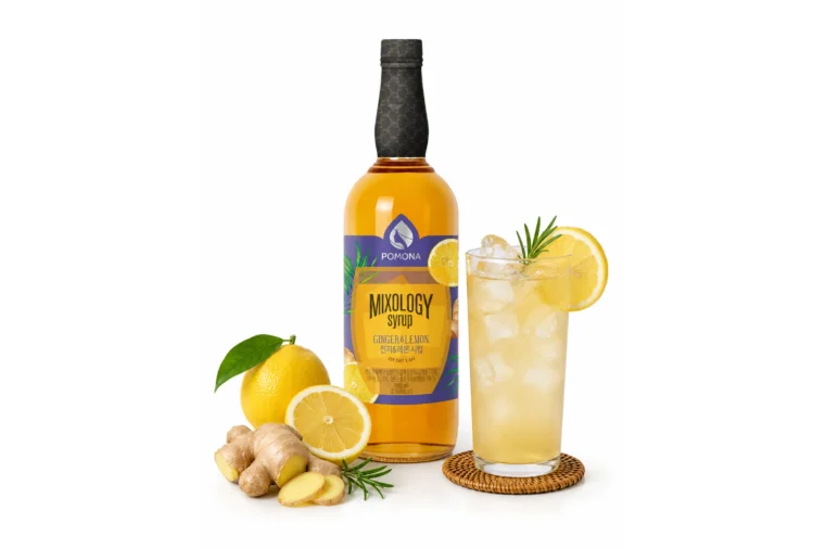 Pomona Mixology Syrup Ginger & Lemon recipe