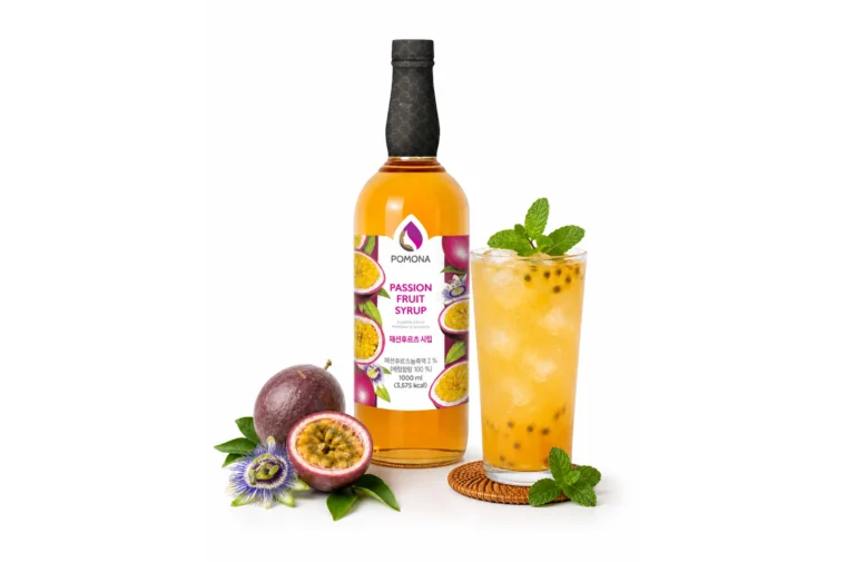 Pomona Passion fruit Syrup Mocktail Recipe