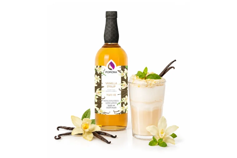 Pomona vanilla Syrup Mocktail