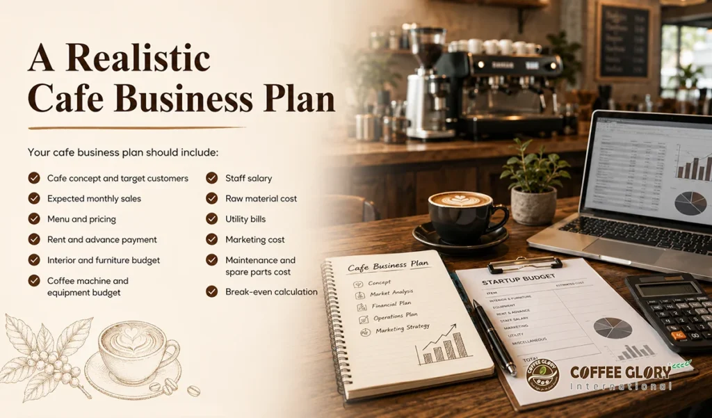 A realistic Cafe Business Plan for cafe owners in Bangladesh