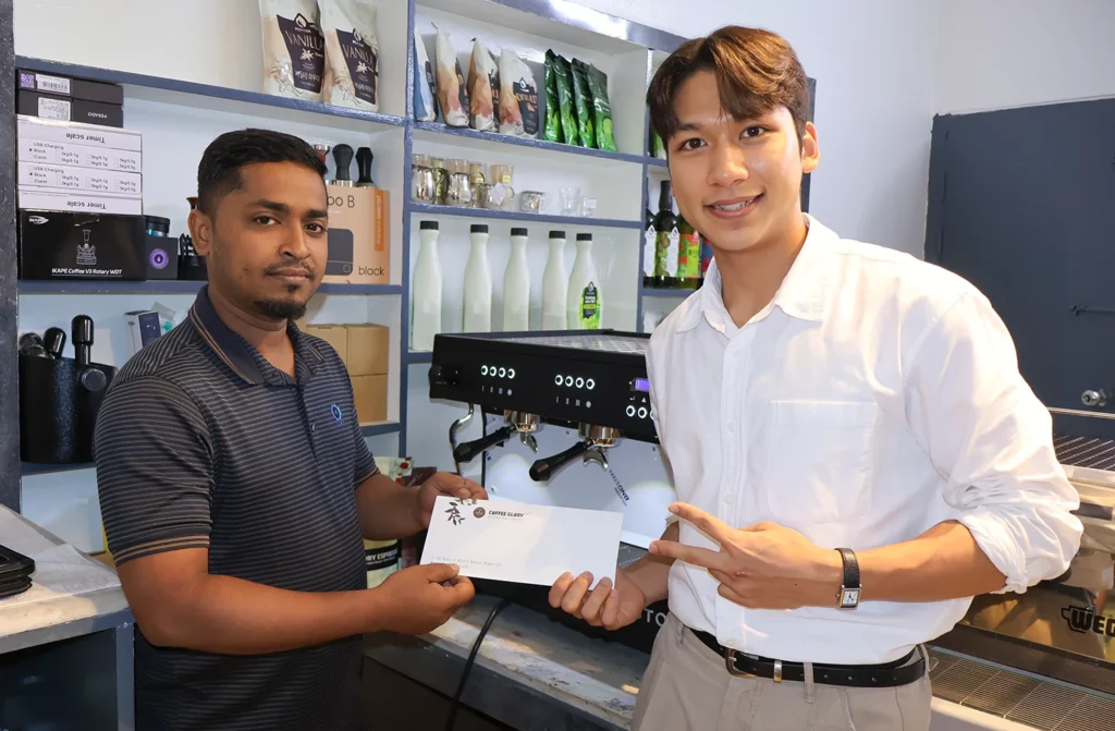El Rocio Moresto Lite Coffee Machine Sold to Aventra Fusion Lounge, Banani, Dhaka
