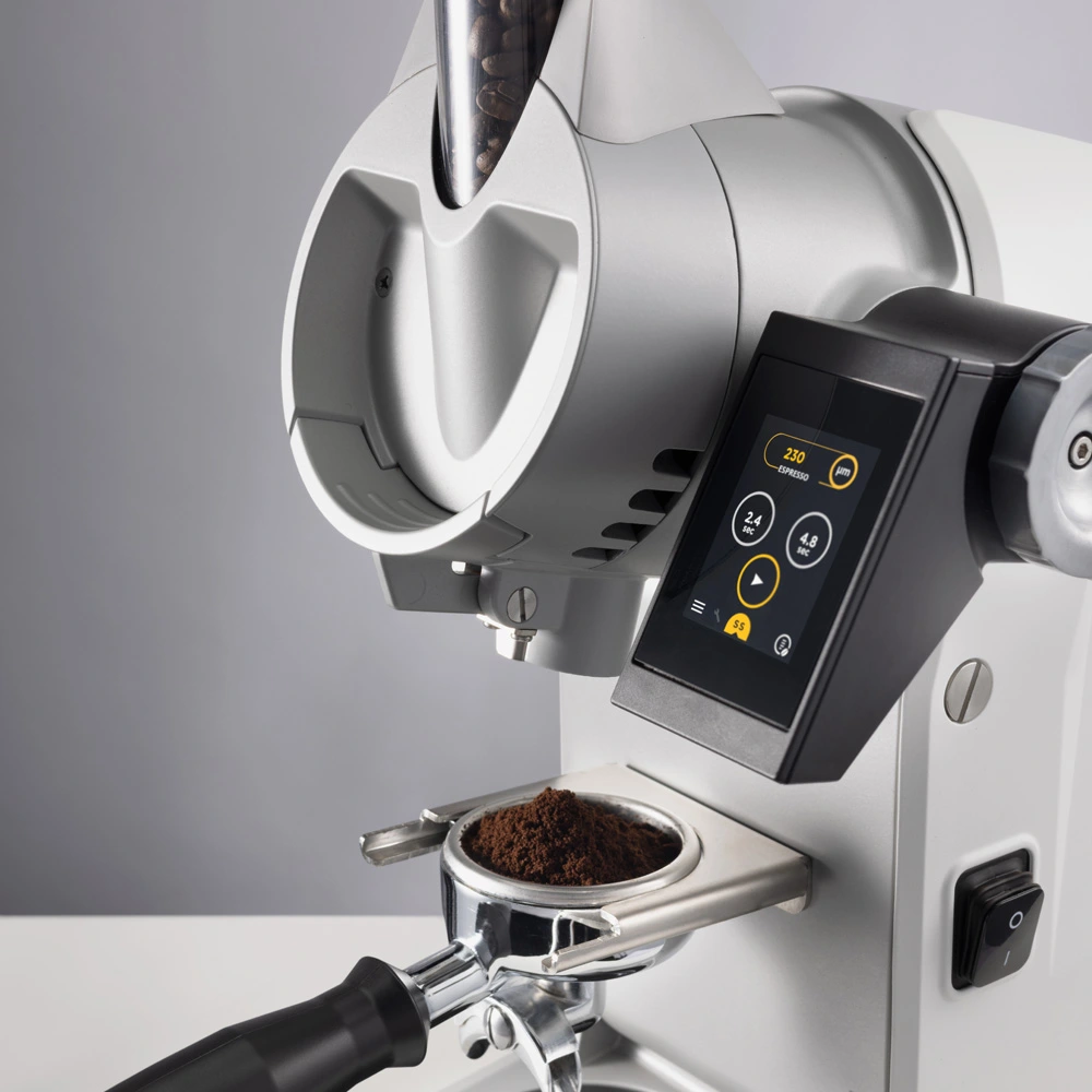 Grinding with Casadio Ermes Dual Coffee Machine Grinder