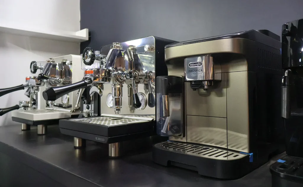 Home Coffee Machine in Coffee Glory International Showroom